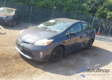 2012 Toyota Prius Two z USA, uszkodzony, nr VIN JTDKN3DUXC5447242
